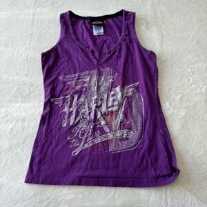 Harley-Davidson Women’s Purple Y2K El Paso Tank Top